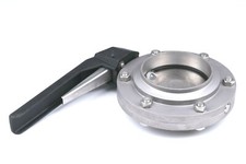 APV DN80/PN10 Klappenventil Scheibenventil 1.4301 Edelstahl Ventil Milchgewinde