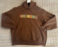 Supreme Hoodie in Xl, Braun