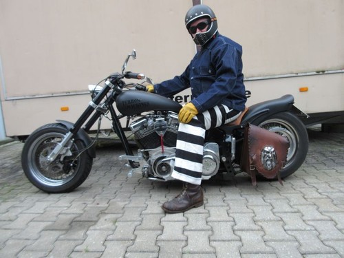 Prison pants 14oz - prison, style