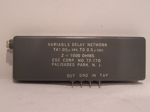 Variable delay network - network, line