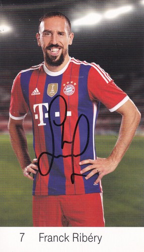 Autogramm franck ribery - -,