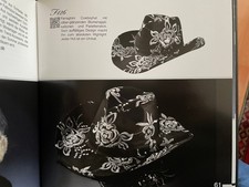 Cowboyhut schwarz mit