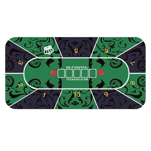 Rubber poker table layout - poker,