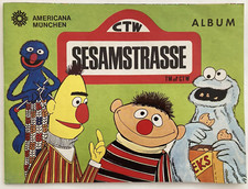 1978 Americana Sammelbilderalbum "Sesamstrasse", komplett