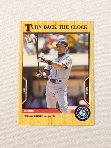 Topps now card ichiro seattle - topps,