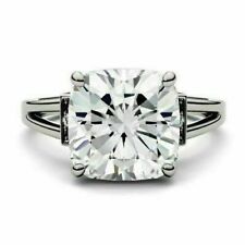 Verlobungsring 14K Weißgold