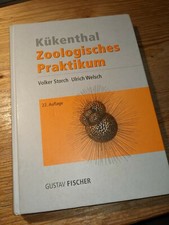 Kükenthal - zoologisches Praktikum - Fischer Verlag - Anatomie Biologie Präparat