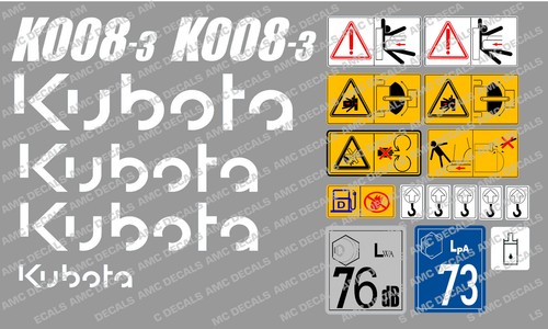 Kubota k008 mini - k008-3,