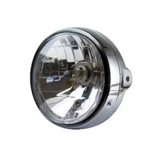 Headlight 5 3 4 Bullet Chrome