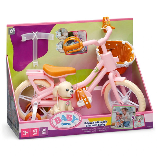 Baby born puppenfahrrad - born, mit