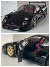 Original Ferrari F40 K60 Pocher 1:8 Special Limited Edition Black Power Gold