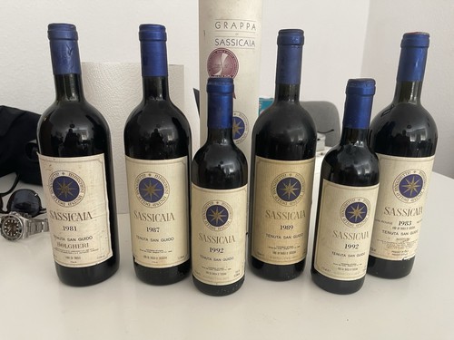 Sassicaia tenuta san guido - sassicaia,