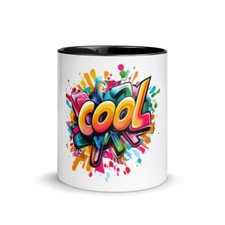Tasse mit farbiger Innenseite