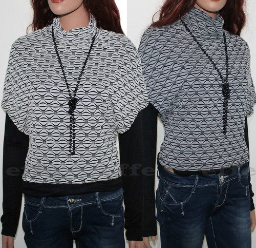 Jersey frau hoher rollkragen - jersey,