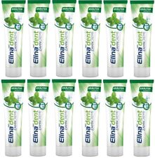Kräuter Zahncreme Zahnpasta Elina med dent 12 Tuben x 100ml ohne Fluorid