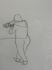 Bleistift Zeichnung auf Papier