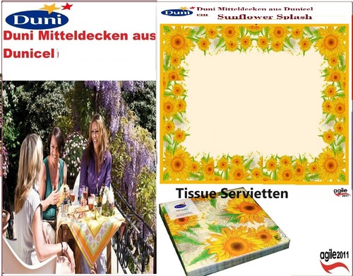 Duni mitteldecken aus dunicel - duni,