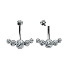 TITAN Bauchnabel Piercing mit