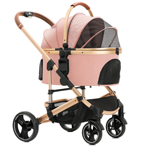 Luxus hundewagen mit federung - luxus,