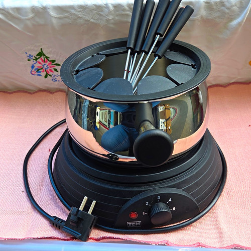 Tcm elektrisches fondue set - tcm,