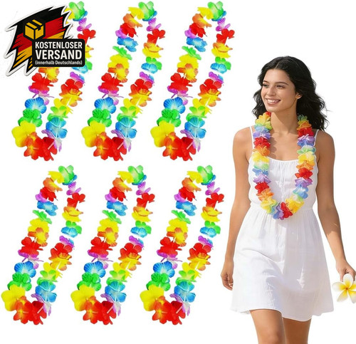 Hawaii blumenketten set für - blumenketten,