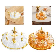 Trockenobstteller mit Gabeln Nordischer Vorspeisenteller für den