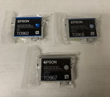 3 x Original Epson T0962 T0965