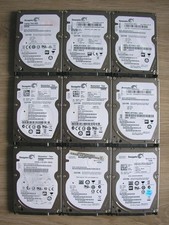 Konvolut 9 Seagate Momentus