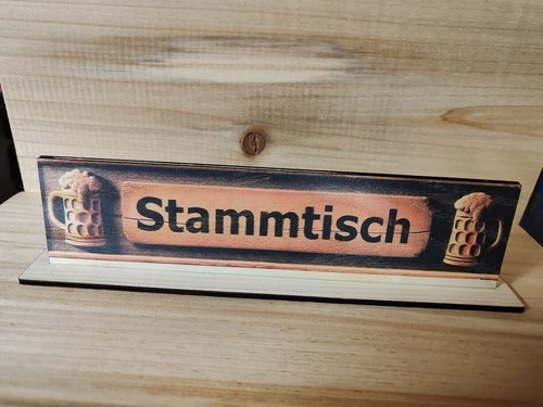 Stammtisch tischaufsteller - stammtisch,