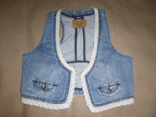 Damenweste jeansweste weste - damenweste,