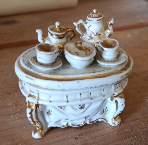 Miniatur tee kaffeeservice - miniatur,