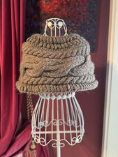 Cape one size grau beige - one,