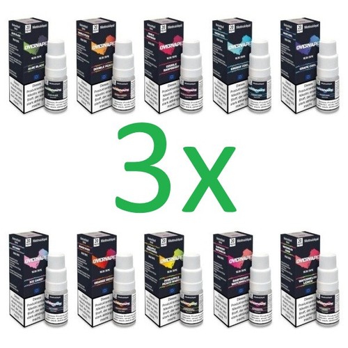 Overvape 10ml nikotinsalz - x,
