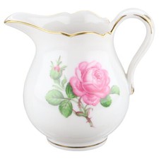Milchkännchen, klein Meissen Neuer Ausschnitt II.Wahl Rote Rose