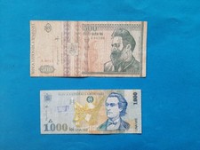 1 x 500+1000 Lei Rumänien /