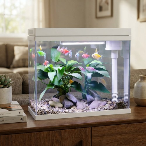 Komplett randloses aquarium - 9l,