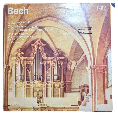 Bach orgelwerke vinyl - bach, 19