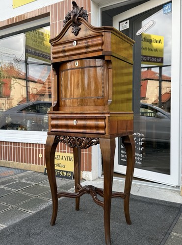 Biedermeier zierschrank bar - biedermeier,