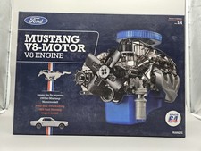 Ford Mustang V8 Motorbausatz Modellmotor Engine Kit Maßstab 1:4 Franzis Verlag