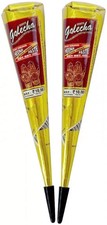 2x Tube Original - Golecha Henna Cone 25g – Mehndi Paste - (braun)