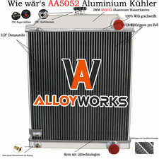 4 Reihen 62mm Kühler Für