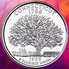 QUARTER DOLLAR  CONNECTICUT