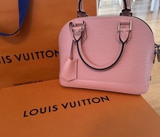 Neue Louis Vuitton Alma BB Epi Leder Handtasche in Rose Ballerine