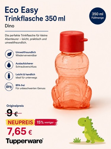 Tupperware ecoeasy flasche - tupperware,