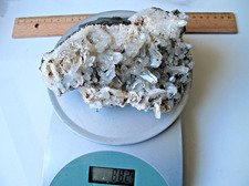 Große gute Bergkristall Stufe