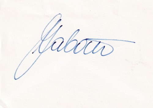 Autogrammkarte opernsänger - autogrammkarte,,