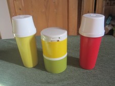 Tupperware Senf- und Ketchup-Spender & Zweier Gewürzturm