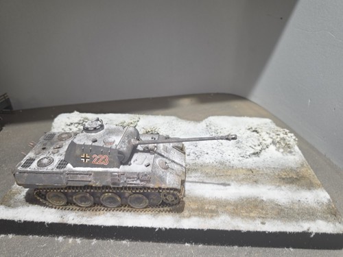 Diorama 1944 winter schnee - diorama,