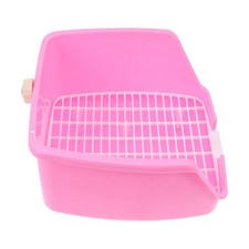  Kaninchen Toilette Katzenkloo Kaninchen-Toilettentablett Hasen-Katzentoilette