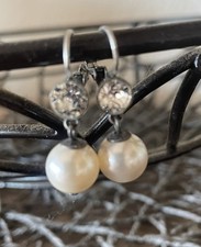 Konplott tolle Ohrringe wunderschönes Funkeln und Perle